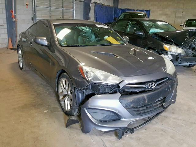 KMHHT6KDXDU109623 - 2013 HYUNDAI GENESIS CO GRAY photo 1