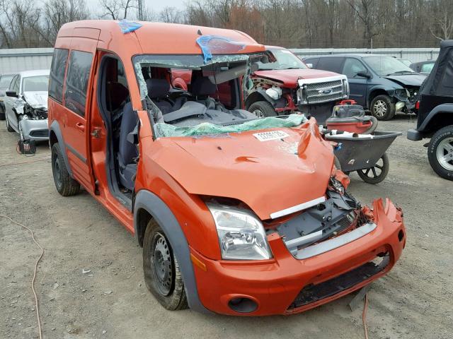 NM0KS9CN0DT168074 - 2013 FORD TRANSIT CO ORANGE photo 1