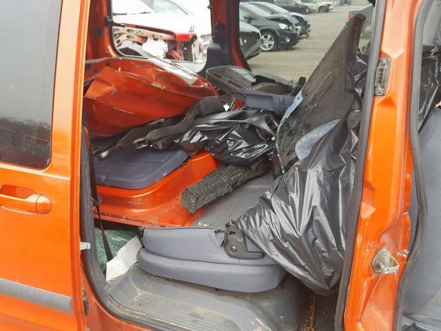 NM0KS9CN0DT168074 - 2013 FORD TRANSIT CO ORANGE photo 6