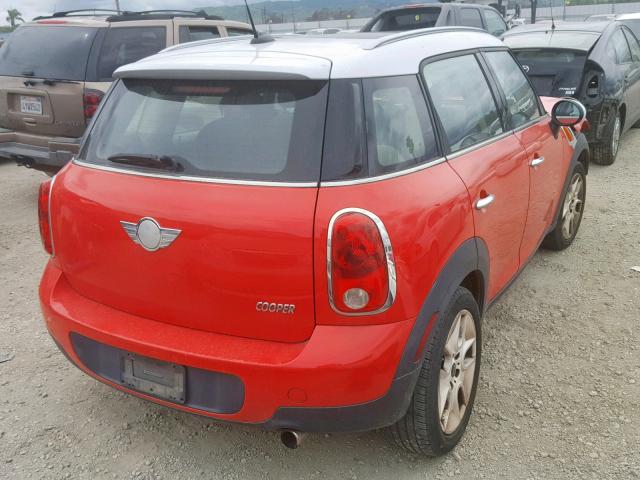 WMWZB3C54BWH94849 - 2011 MINI COOPER COU ORANGE photo 5