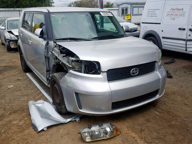 JTLKE50EX81048411 - 2008 TOYOTA SCION XB 银色 照片 1