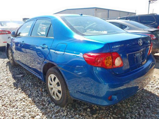 1NXBU4EE8AZ294634 - 2010 TOYOTA COROLLA BASE  photo 3