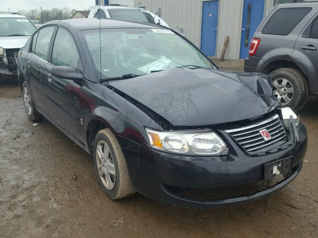 1G8AJ55F26Z150105 - 2006 SATURN ION LEVEL BLACK photo 1