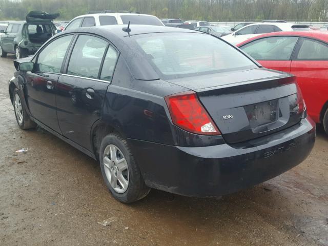 1G8AJ55F26Z150105 - 2006 SATURN ION LEVEL BLACK photo 3