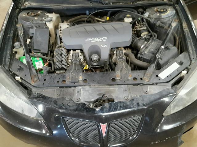 2G2WP522541152520 - 2004 PONTIAC GRAND PRIX BLACK photo 7