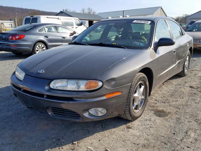 1G3GR64H424150860 - 2002 OLDSMOBILE AURORA GRAY photo 2