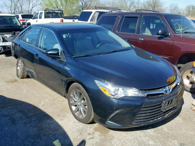 4T1BD1FK5FU144796 - 2015 TOYOTA CAMRY HYBR GRAY photo 1