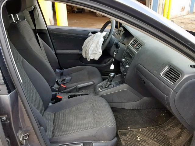 3VW2K7AJ5CM388313 - 2012 VOLKSWAGEN JETTA BASE 灰色 照片 6