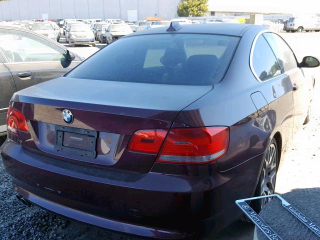 WBAWV13538P119640 - 2008 BMW 328 I SULE RED photo 4