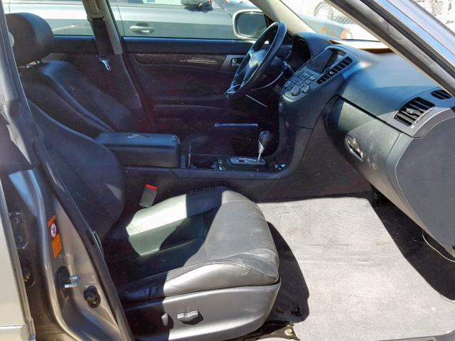 JNKAY41E03M002583 - 2003 INFINITI M45 GRAY photo 5