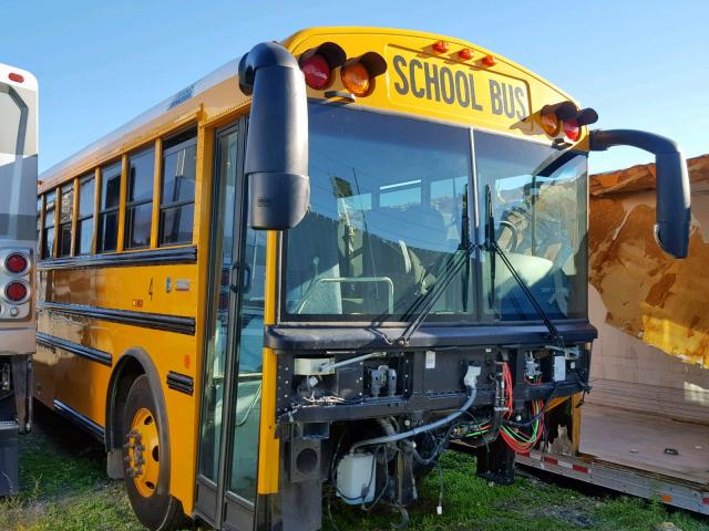 1T7Y84E21H1117592 - 2017 THOMAS SCHOOL BUS YELLOW photo 1