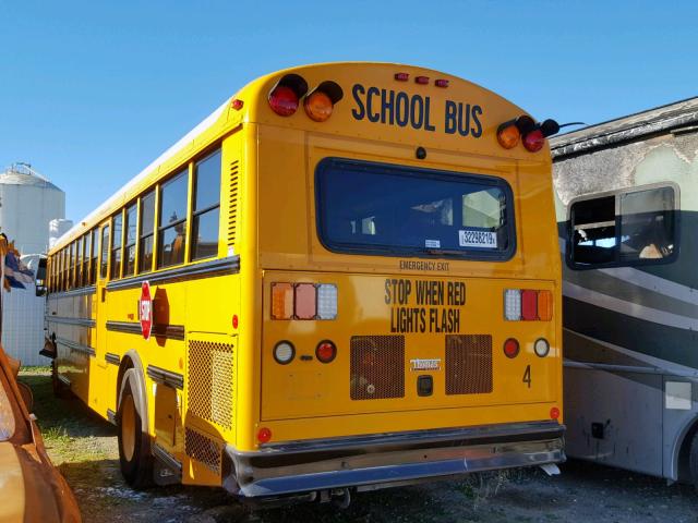 1T7Y84E21H1117592 - 2017 THOMAS SCHOOL BUS YELLOW photo 3