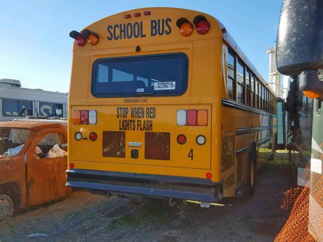 1T7Y84E21H1117592 - 2017 THOMAS SCHOOL BUS YELLOW photo 4