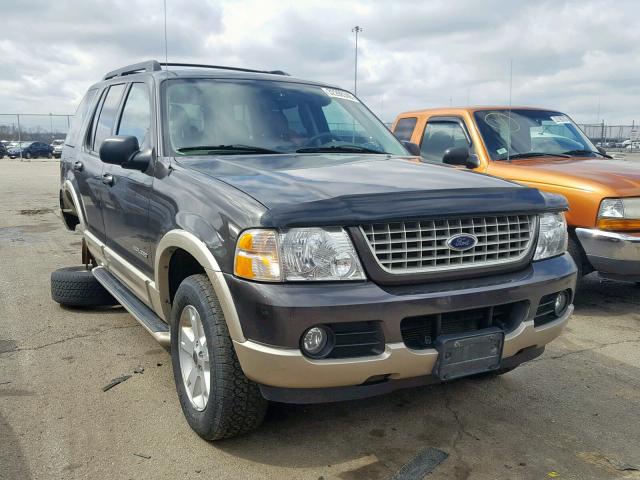 1FMDU74W15UB77469 - 2005 FORD EXPLORER E GREEN photo 1