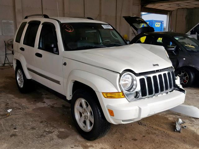 1J4GL58K26W231782 - 2006 JEEP LIBERTY LI WHITE photo 1