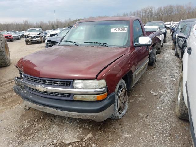 1GCEC14V02Z232184 - 2002 CHEVROLET SILVERADO C1500  photo 2