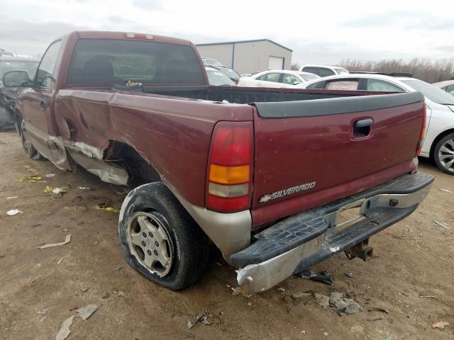 1GCEC14V02Z232184 - 2002 CHEVROLET SILVERADO C1500  photo 3