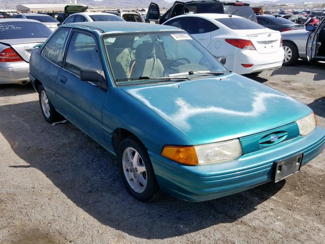 1FARP11J4RW223433 - 1994 FORD ESCORT LX GREEN photo 1