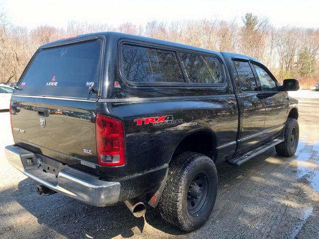 3D7KS28C06G155235 - 2006 DODGE RAM 2500 S შავი ფოტო 4