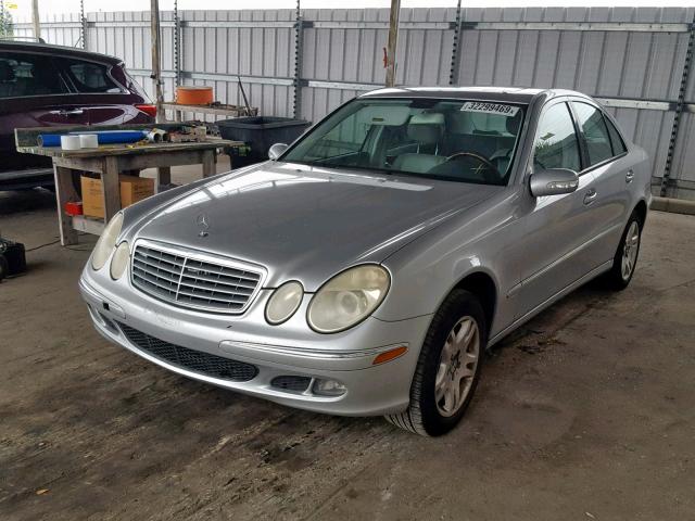 WDBUF56J46A794144 - 2006 MERCEDES-BENZ E 350 SILVER photo 2