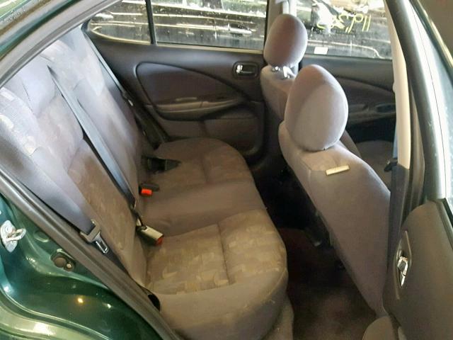 3N1BB51A8YL001776 - 2000 NISSAN SENTRA SE GREEN photo 6