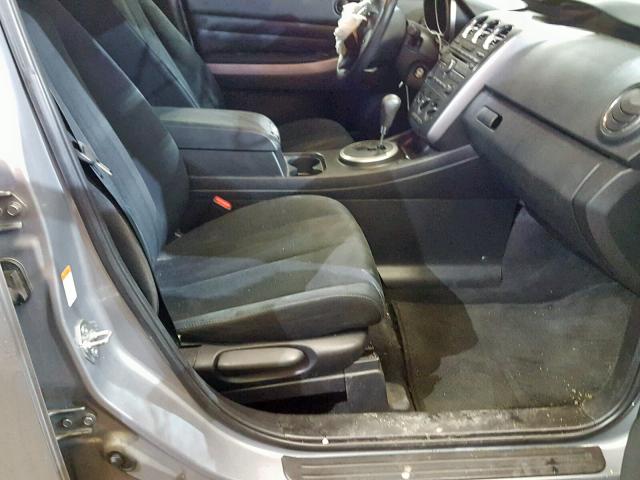 JM3ER2W54A0323826 - 2010 MAZDA CX-7 SILVER photo 5