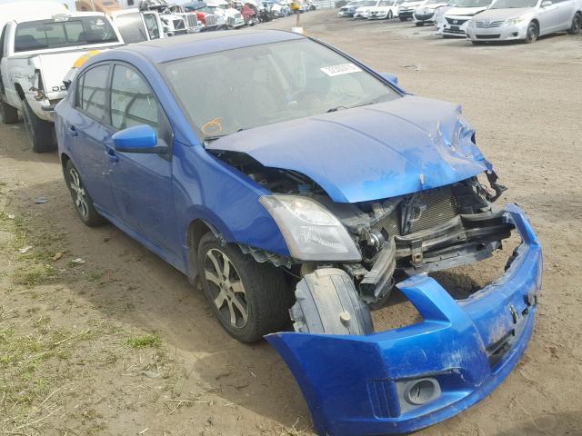 3N1AB6AP2CL666185 - 2012 NISSAN SENTRA 2.0 BLUE photo 1