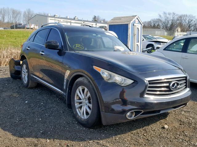 JN8AS1MW2CM151250 - 2012 INFINITI FX35 BLACK photo 1