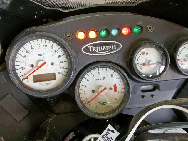 5MT700RF36J270140 - 2006 TRIUMPH MOTORCYCLE TIGER BLACK photo 8