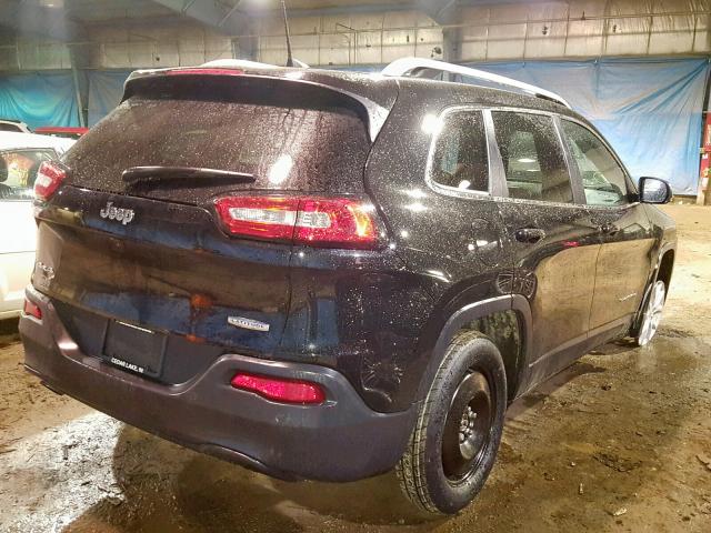 1C4PJMCBXHW612943 - 2017 JEEP CHEROKEE L BLACK photo 4