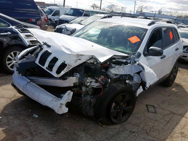 1C4PJLABXHW507879 - 2017 JEEP CHEROKEE S WHITE photo 2