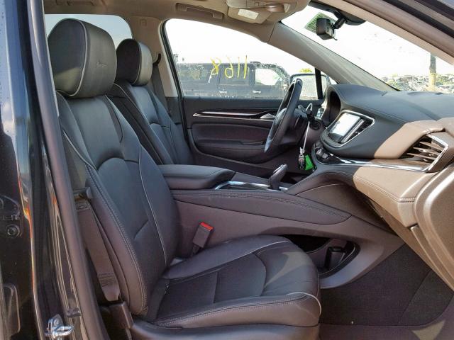 5GAERDKW6KJ147121 - 2019 BUICK ENCLAVE AV GRAY photo 5