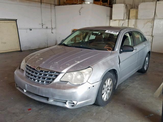 1C3LC46B69N527548 - 2009 CHRYSLER SEBRING LX SILVER photo 2