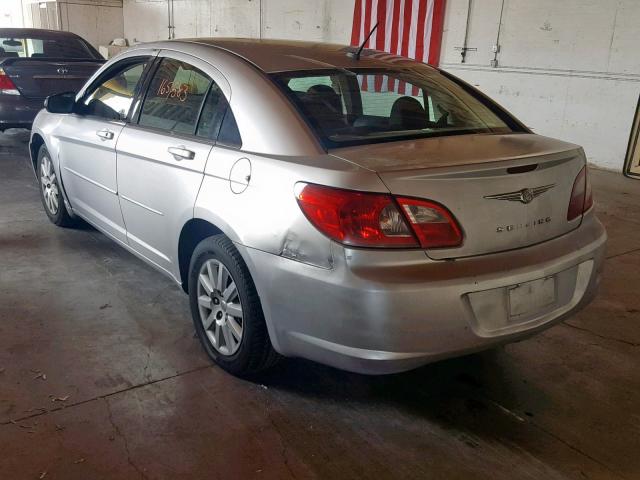 1C3LC46B69N527548 - 2009 CHRYSLER SEBRING LX SILVER photo 3