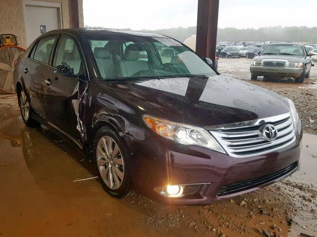 4T1BK3DB6BU410504 - 2011 TOYOTA AVALON BAS PURPLE photo 1