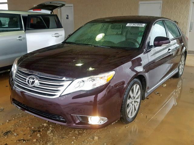 4T1BK3DB6BU410504 - 2011 TOYOTA AVALON BAS PURPLE photo 2