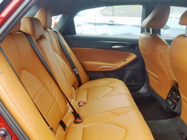 4T1B21FB9KU004766 - 2019 TOYOTA AVALON XLE RED photo 6