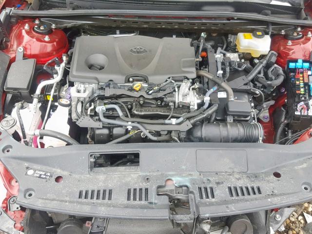 4T1B21FB9KU004766 - 2019 TOYOTA AVALON XLE RED photo 7