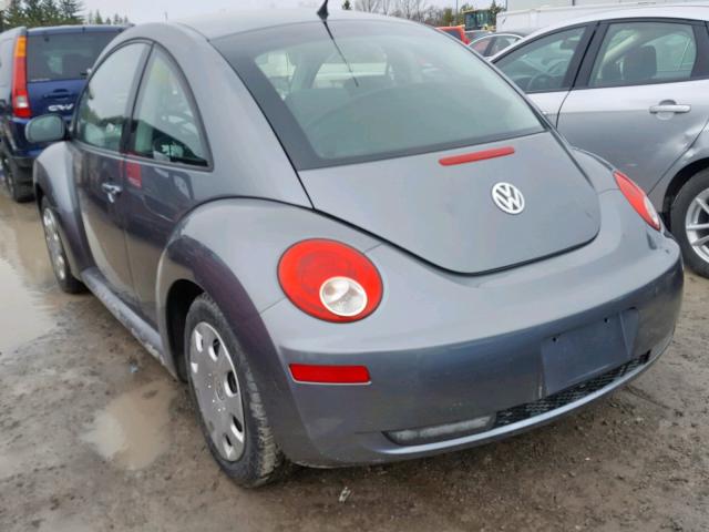 3VWPW21C67M520287 - 2007 VOLKSWAGEN NEW BEETLE ვერცხლისფერი ფოტო 3