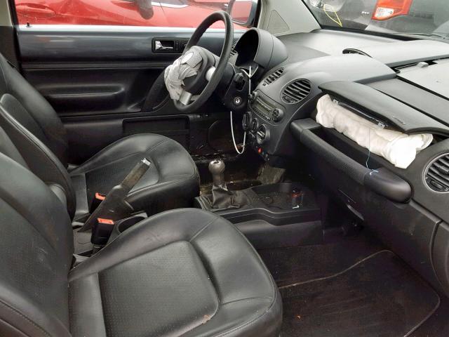 3VWPW21C67M520287 - 2007 VOLKSWAGEN NEW BEETLE ვერცხლისფერი ფოტო 5