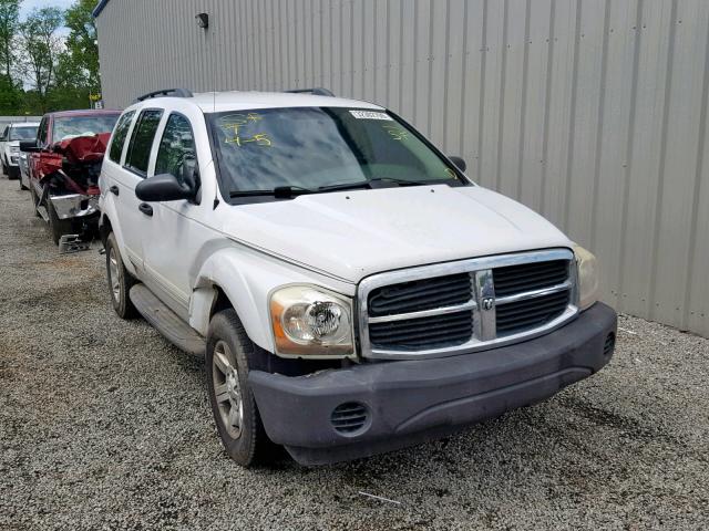 1D4HD38K94F229751 - 2004 DODGE DURANGO ST WHITE photo 1