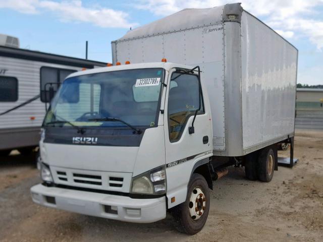 4KLB4B1U47J803277 - 2007 ISUZU NPR WHITE photo 2