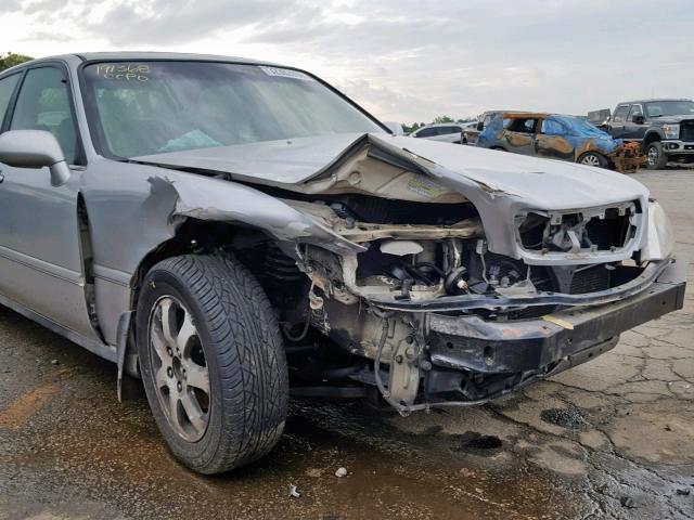 JH4KA9658TC005123 - 1996 ACURA 3.5RL SILVER photo 9