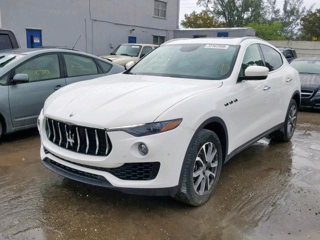 ZN661YUAXJX299335 - 2018 MASERATI LEVANTE S WHITE photo 2