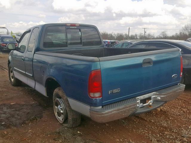 1FTZX172XYNB33704 - 2000 FORD F150 BLUE photo 3