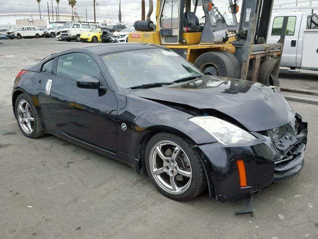 JN1BZ34DX7M505398 - 2007 NISSAN 350Z COUPE BLACK photo 1