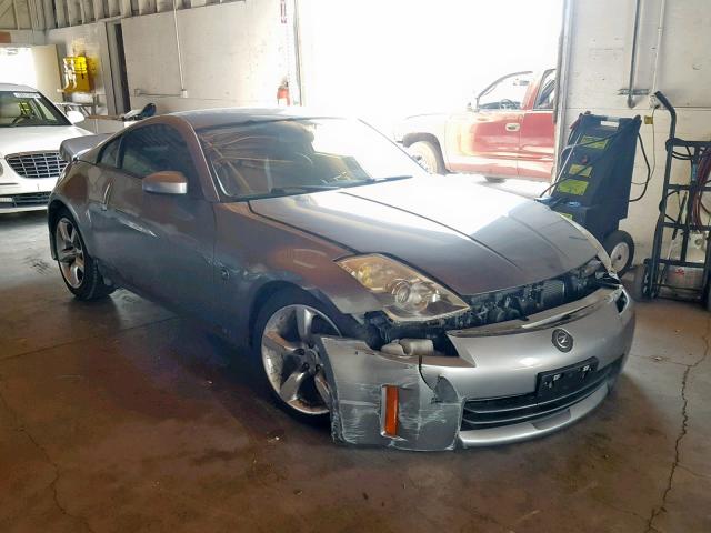 JN1AZ34E96M353830 - 2006 NISSAN 350Z COUPE GRAY photo 1