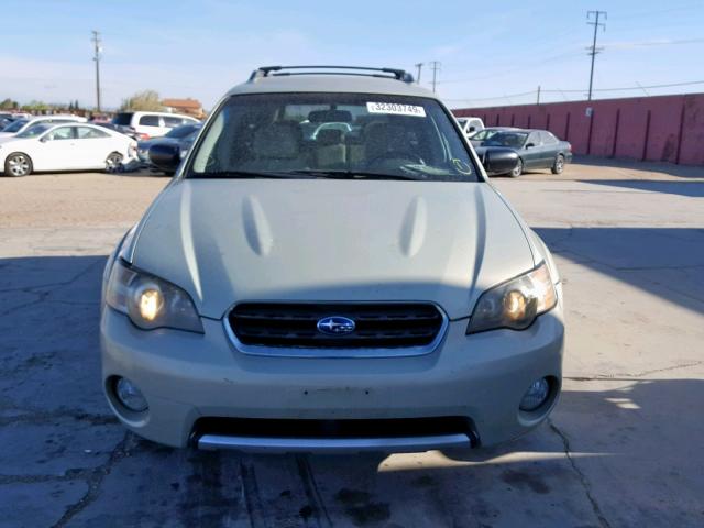 4S4BP61C857385625 - 2005 SUBARU LEGACY OUT CREAM photo 9