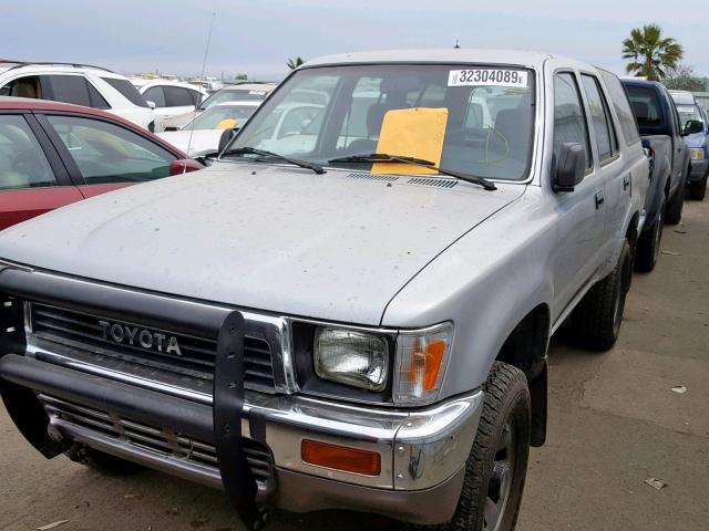 JT3VN39W8L0005486 - 1990 TOYOTA 4RUNNER VN SILVER photo 2