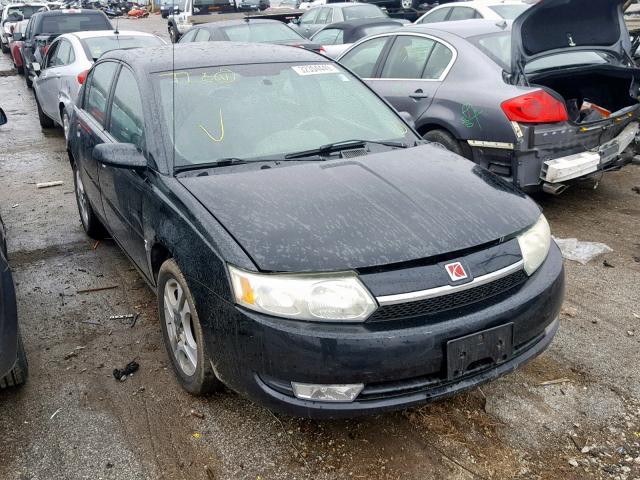 1G8AL52F63Z125296 - 2003 SATURN ION LEVEL BLACK photo 1